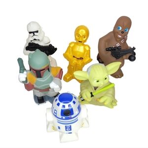 Star Wars Disney Parks 2008 6 piece bath toys Kids